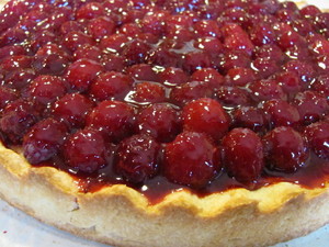 tarte framboises